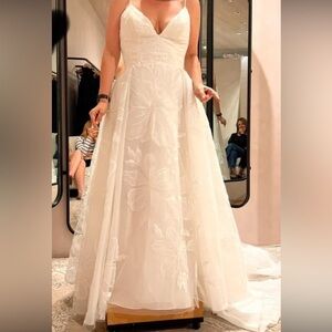 Wtoo by Watters Romy - White Floral Wedding Dress